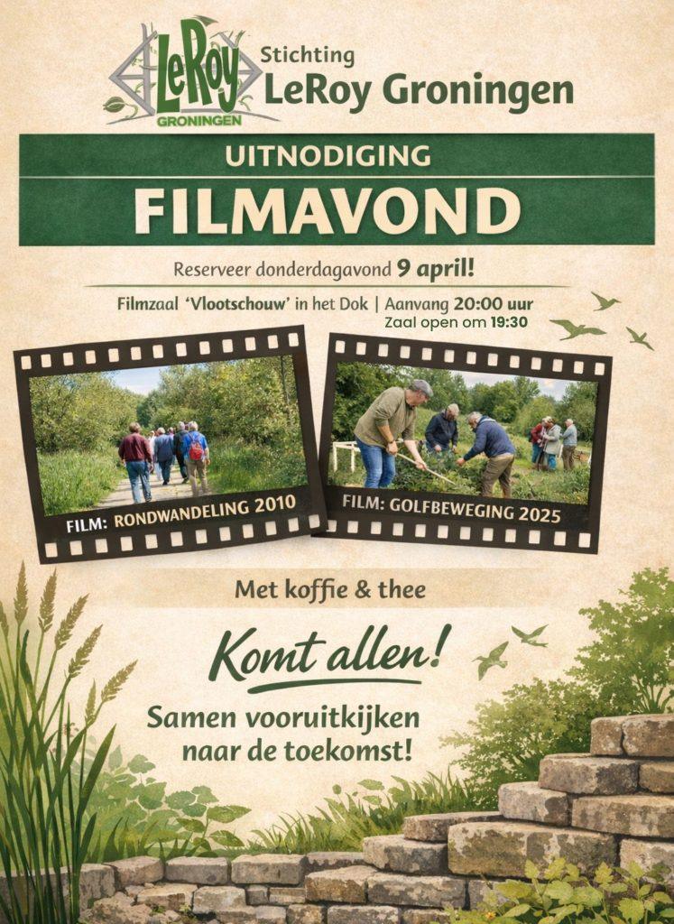 🎬 Filmavond 50 jaar LeRoy-gebied